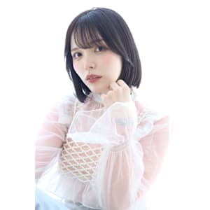 王道ボブ×ダークグレージュ　20代30代40代