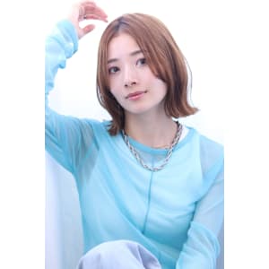 20代30代40代伸ばしかけ外ハネボブ