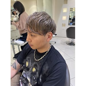 【メンズ】キムタク風ダブルカラー