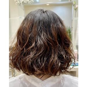 ふんわり女子パーマ