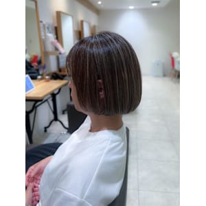 白髪ぼかし シアーカラー　【藤沢　藤沢駅】 