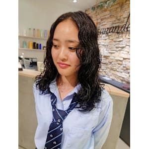 スパイラルパーマ