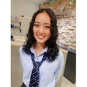 スパイラルパーマ