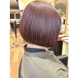 《HELLO'S 栄町店》 ボブ×ピンク