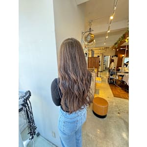 ブリーチなしナチュラルグレージュ