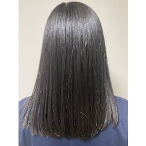 グレーアッシュ　髪質改善/30代40代50代