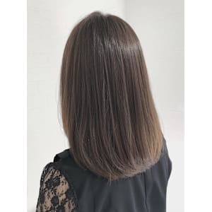 髪質改善トリートメント　カラー