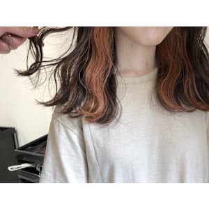 インナーカラー　オレンジ - Lusso【ルッソ】掲載中