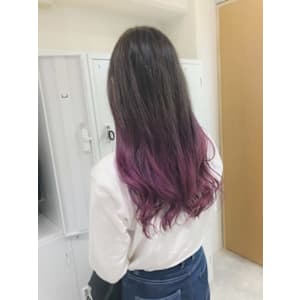 裾カラー　バイオレット