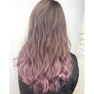 グラデーションピンク