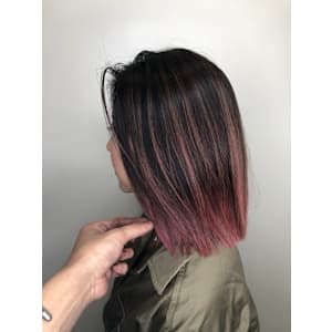 裾カラー　バイオレット