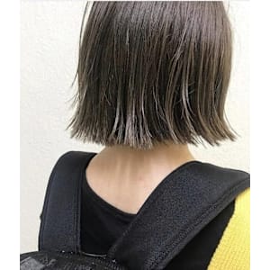 切りっぱなし　外ハネ