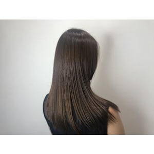 髪質改善トリートメント　カラー