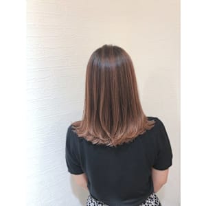 髪質改善トリートメント　カラー