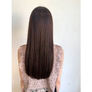 髪質改善トリートメント　カラー