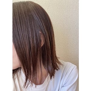 切りっぱなしボブ