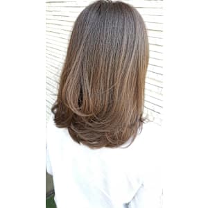 グラデーションカラー　ブラウン/30代40代50代