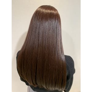 アイロンいらずのツヤストレート