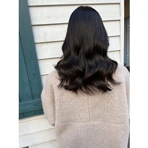 コテ巻き　ベージュ