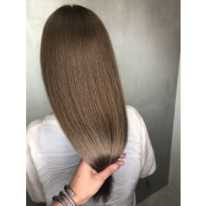 髪質改善トリートメント　カラー