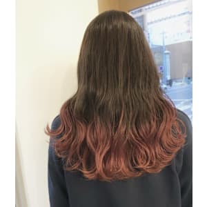 裾カラー　オレンジ