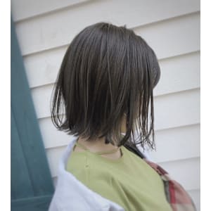 切りっぱなしボブ