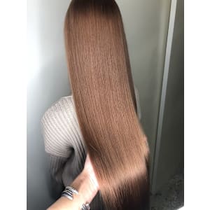 髪質改善トリートメント　カラー