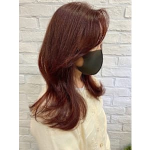 韓国風ミディアムスタイル