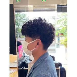 ダークアッシュ/アッシュブラック/カルマパーマ