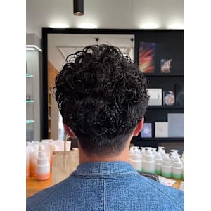 ダークアッシュ/アッシュブラック/カルマパーマ