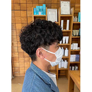 ダークアッシュ/アッシュブラック/カルマパーマ