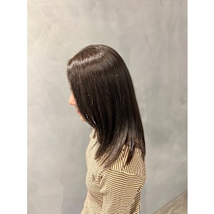 透明感グレージュ