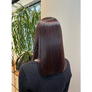 酸性ストレート／ラベンダーカラー