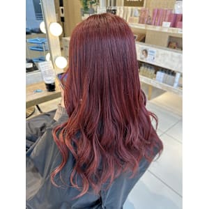 [aina]ワインレッド/レッドブラウン/ハイトーン