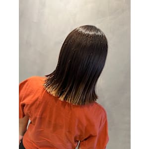 切りっぱなしボブ