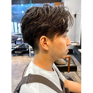 【IRIE 赤坂】カルマパーマビジネスマンヘア