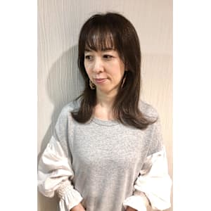 脱白髪染め【オシャレカラーで白髪ぼかし】