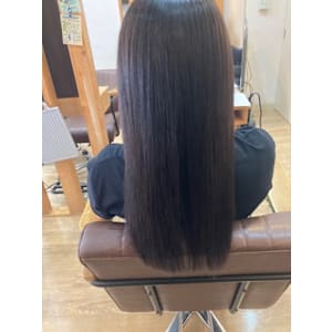 お客様髪質改善データ1328(梅雨対策ストレート)