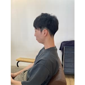 お客様髪質改善データ1327(メンズマッシュ夏)