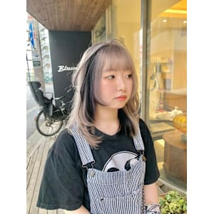 こなれミディ20代30代40代ヘルシースタイル髪質改善カラー