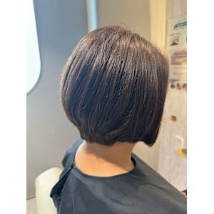 オリーブブラウン×ショートボブ 「銀座／個室』 - answer BEAUTY SALON【アンサー ビューティーサロン】掲載中