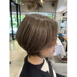 fleur岩政/ショートボブ/30代40代/薬院 - fleur  by safari【フルール バイ サファリ】掲載中