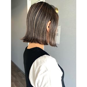 《kitin吉祥寺》ハイライト　ボブ　ミニボブ