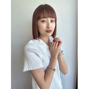 縮毛矯正で魅せるボブ