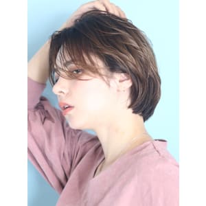  40代50代似合わせ小顔美髪シアーカラーカールショート - INCEPTION  GINZA 銀座【インセプション】掲載中