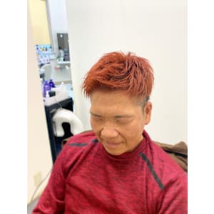 アップバングショート