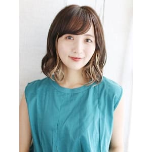 大人可愛いゆるミックスカール