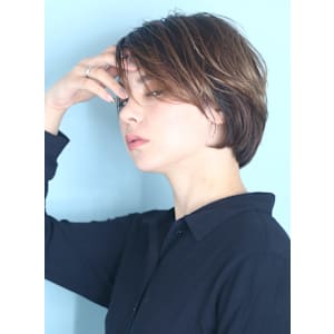 40代50代似合わせ小顔美髪シアーカラーカールショート - INCEPTION  GINZA 銀座【インセプション】掲載中