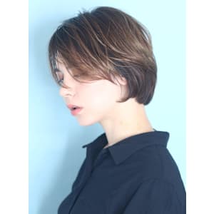 40代50代似合わせ小顔美髪シアーカラーカールショート - INCEPTION  GINZA 銀座【インセプション】掲載中