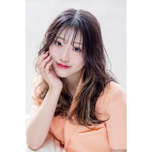 韓国/インナーカラー[切りっぱなしボブエアリーロング美髪]